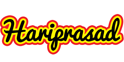 Hariprasad flaming logo