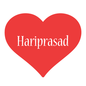 Hariprasad love logo