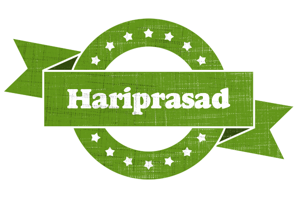 Hariprasad natural logo