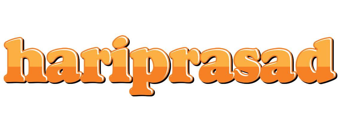 Hariprasad orange logo