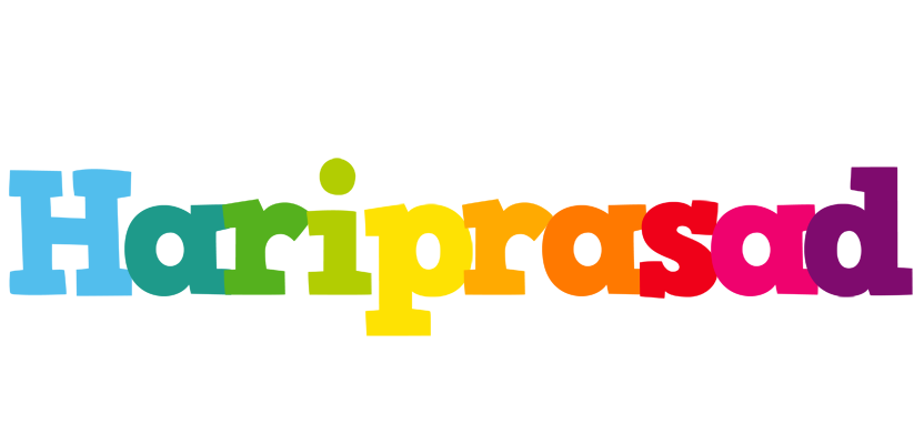 Hariprasad rainbows logo