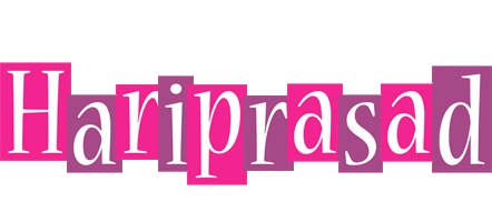 Hariprasad whine logo