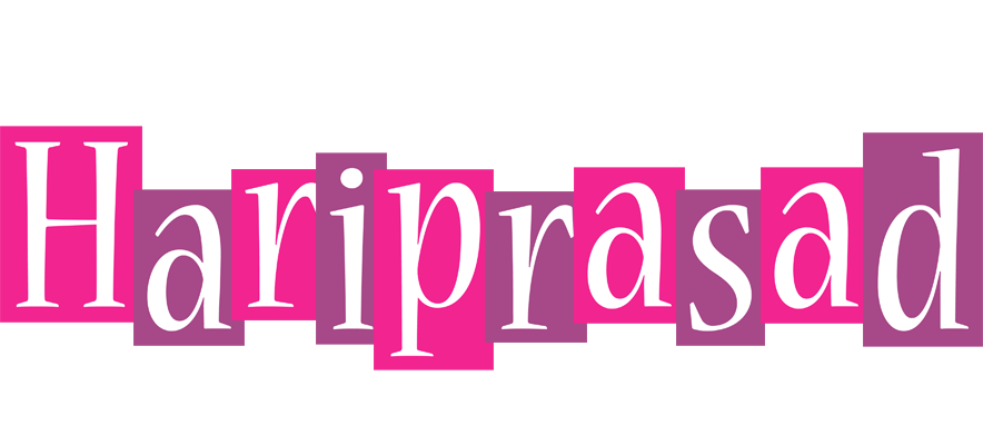Hariprasad whine logo