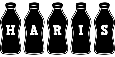 Haris bottle logo