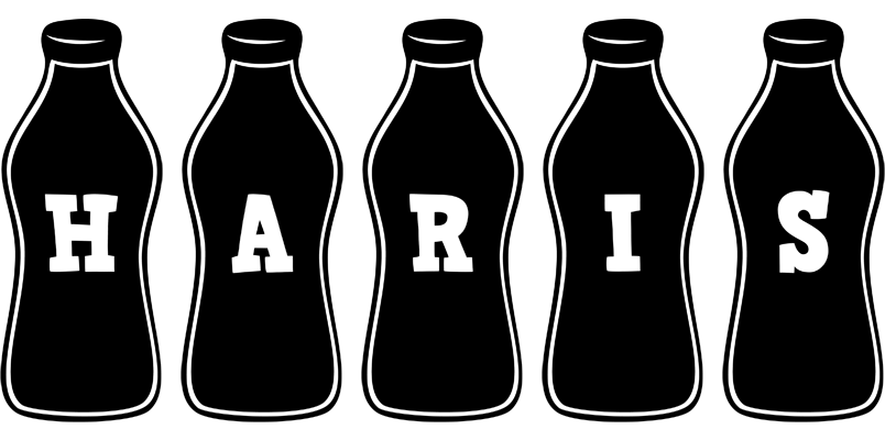 Haris bottle logo