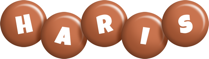 Haris candy-brown logo