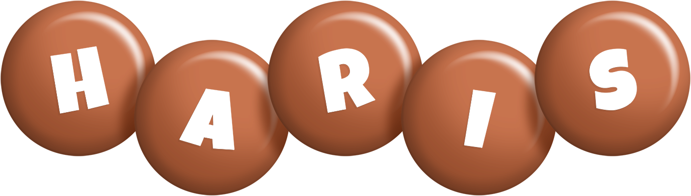 Haris candy-brown logo