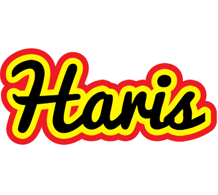 Haris flaming logo