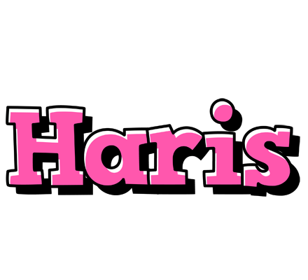 Haris girlish logo