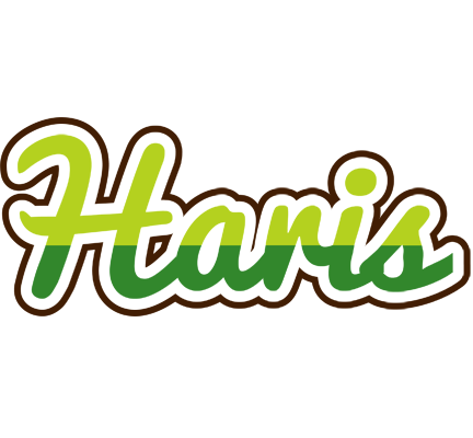 Haris golfing logo