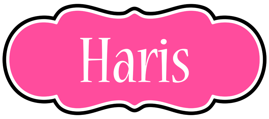 Haris invitation logo