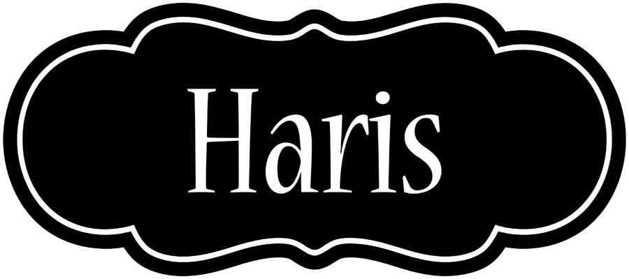 Haris welcome logo