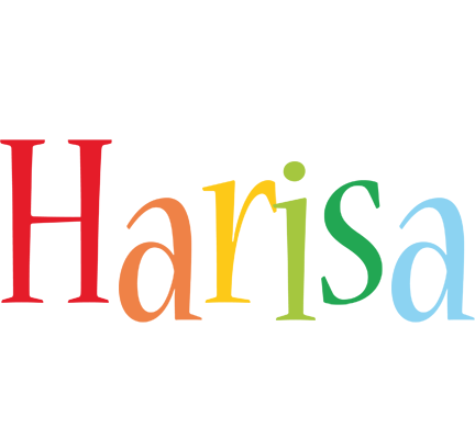Harisa birthday logo