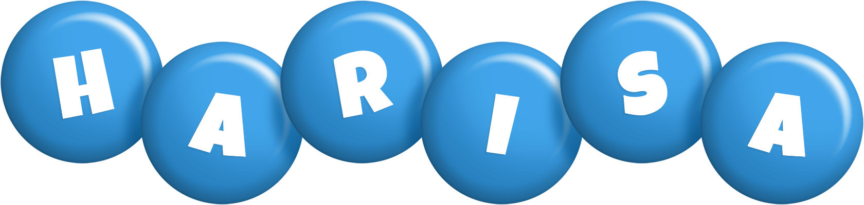 Harisa candy-blue logo
