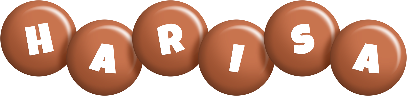 Harisa candy-brown logo