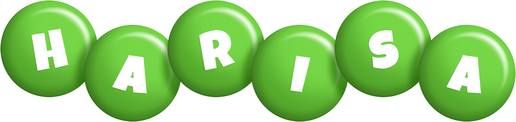 Harisa candy-green logo