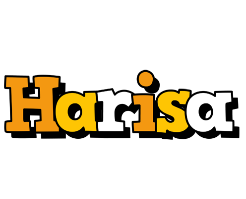 Harisa cartoon logo