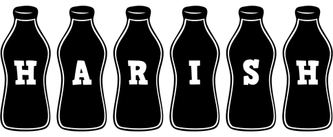 Harish bottle logo