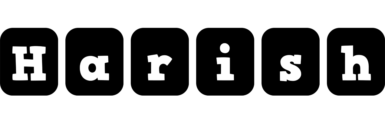 Harish box logo
