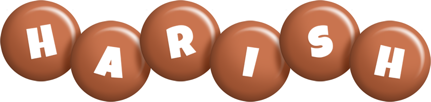 Harish candy-brown logo