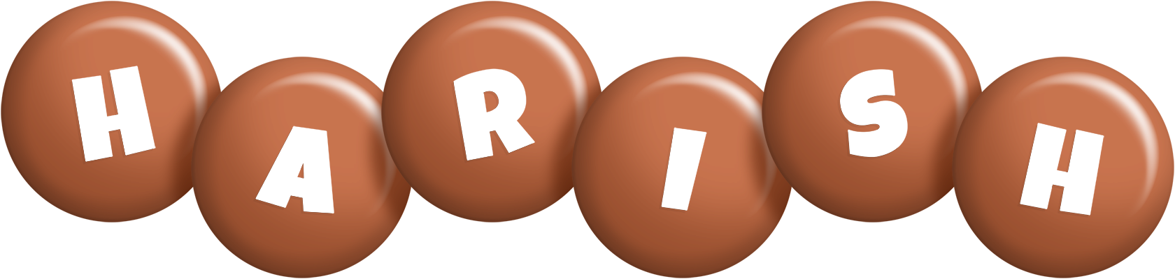 Harish candy-brown logo