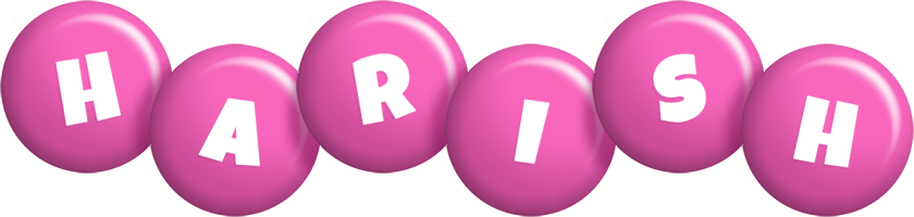 Harish candy-pink logo