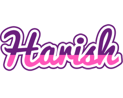 Harish cheerful logo