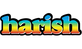 Harish color logo