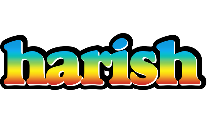 Harish color logo