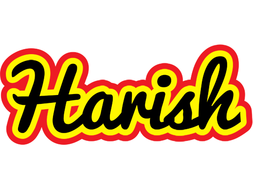 Harish flaming logo