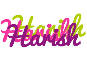 Harish flowers logo