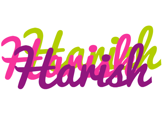 Harish flowers logo