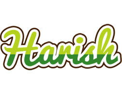 Harish golfing logo