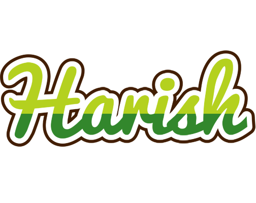 Harish golfing logo