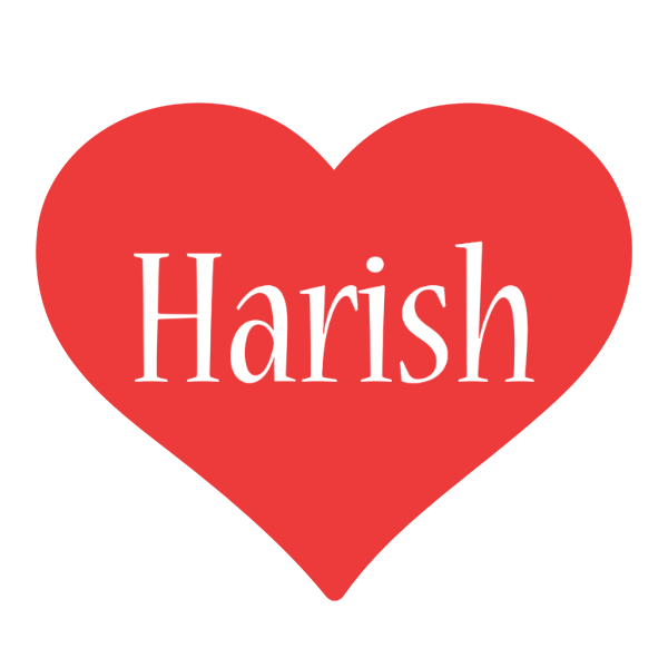 Harish love logo