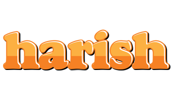 Harish orange logo