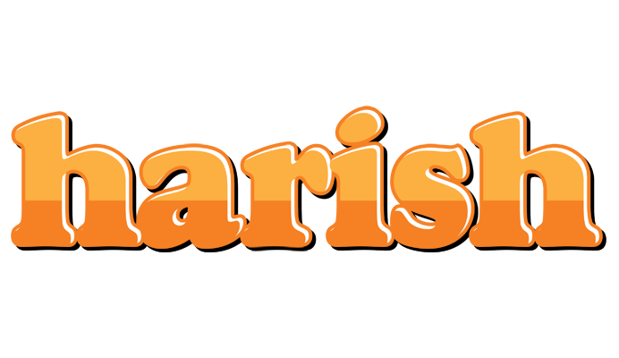 Harish orange logo