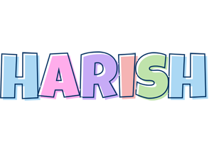 Harish pastel logo