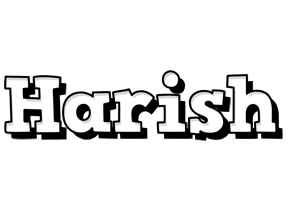 Harish snowing logo