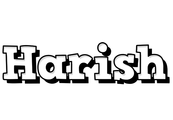Harish snowing logo