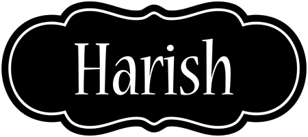 Harish welcome logo