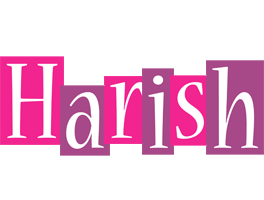 Harish whine logo