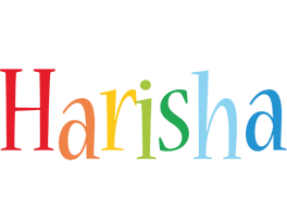 Harisha birthday logo