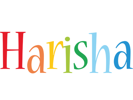 Harisha birthday logo