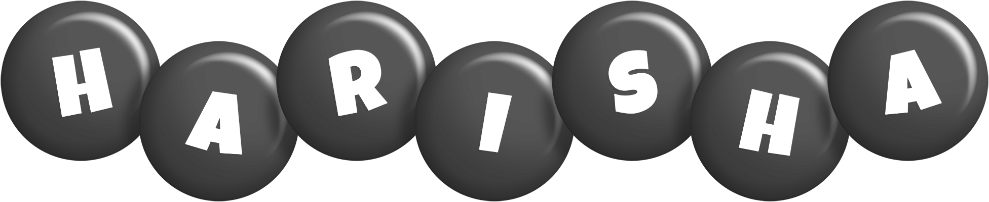 Harisha candy-black logo