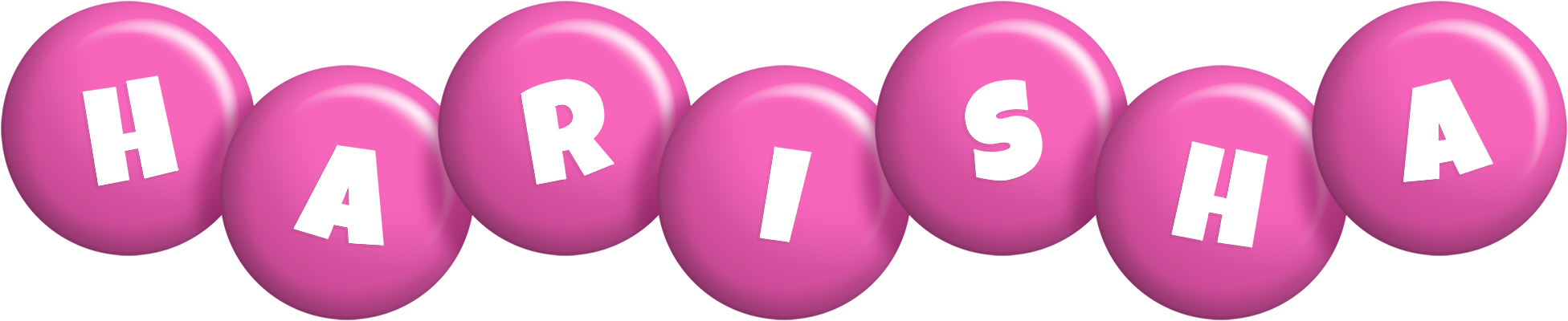 Harisha candy-pink logo