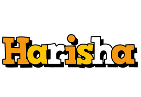 Harisha cartoon logo