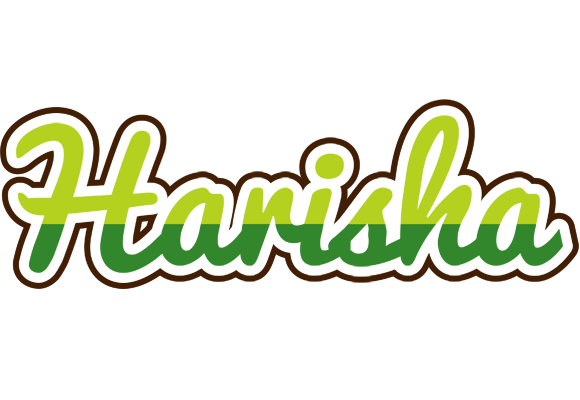 Harisha golfing logo