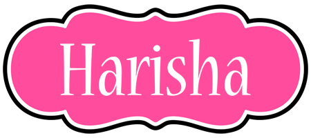 Harisha invitation logo