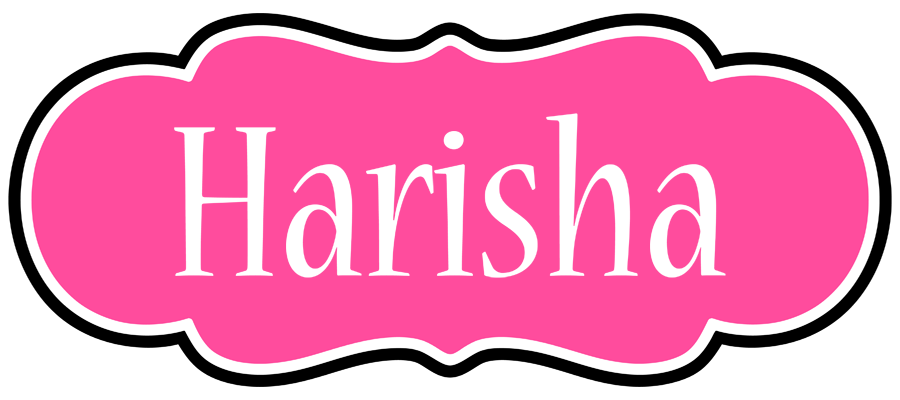 Harisha invitation logo